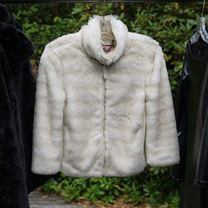 Juicy Couture Faux Fur Coat Jacket